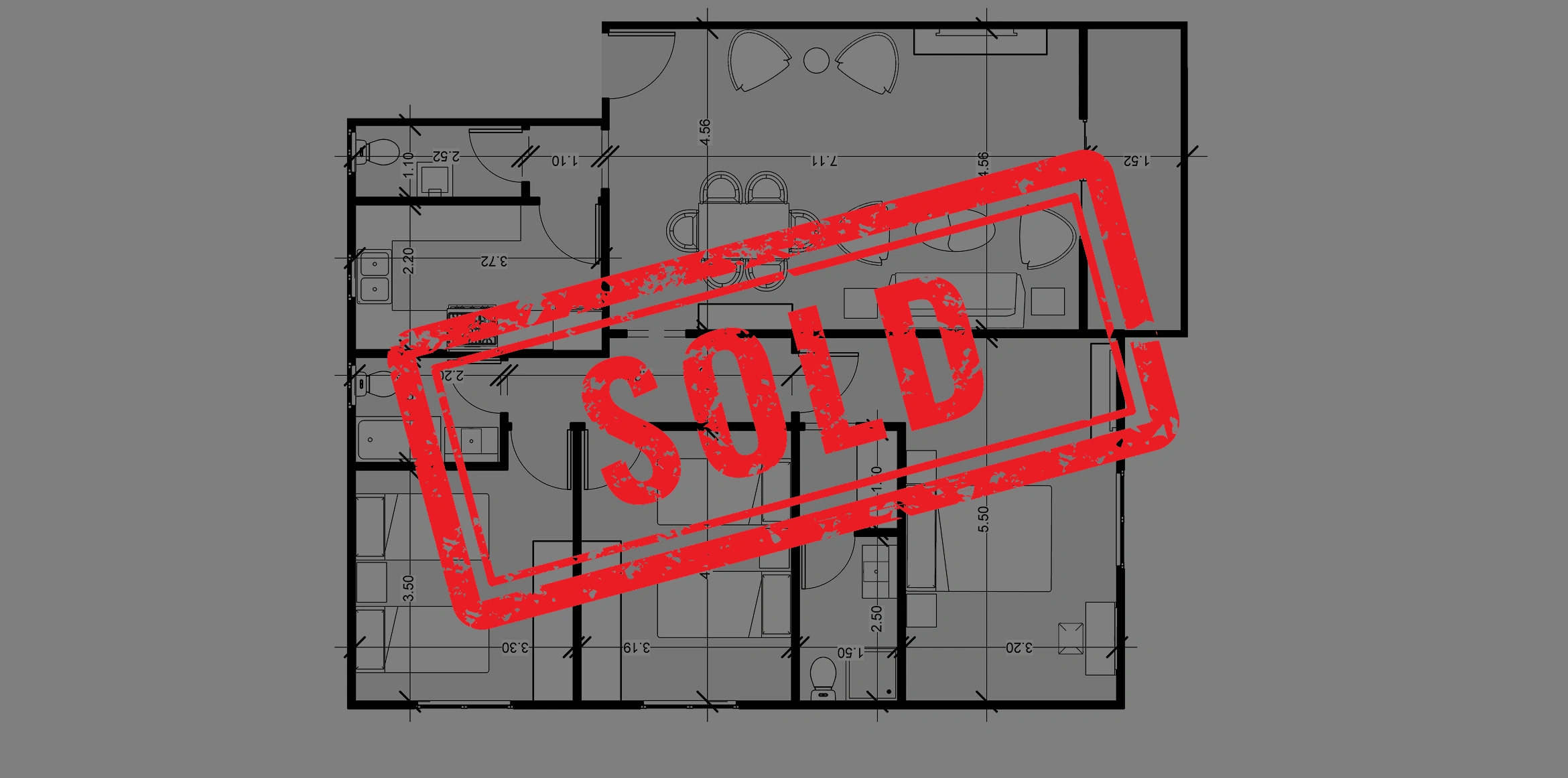 North Palace 2 Floor Plan 165m2