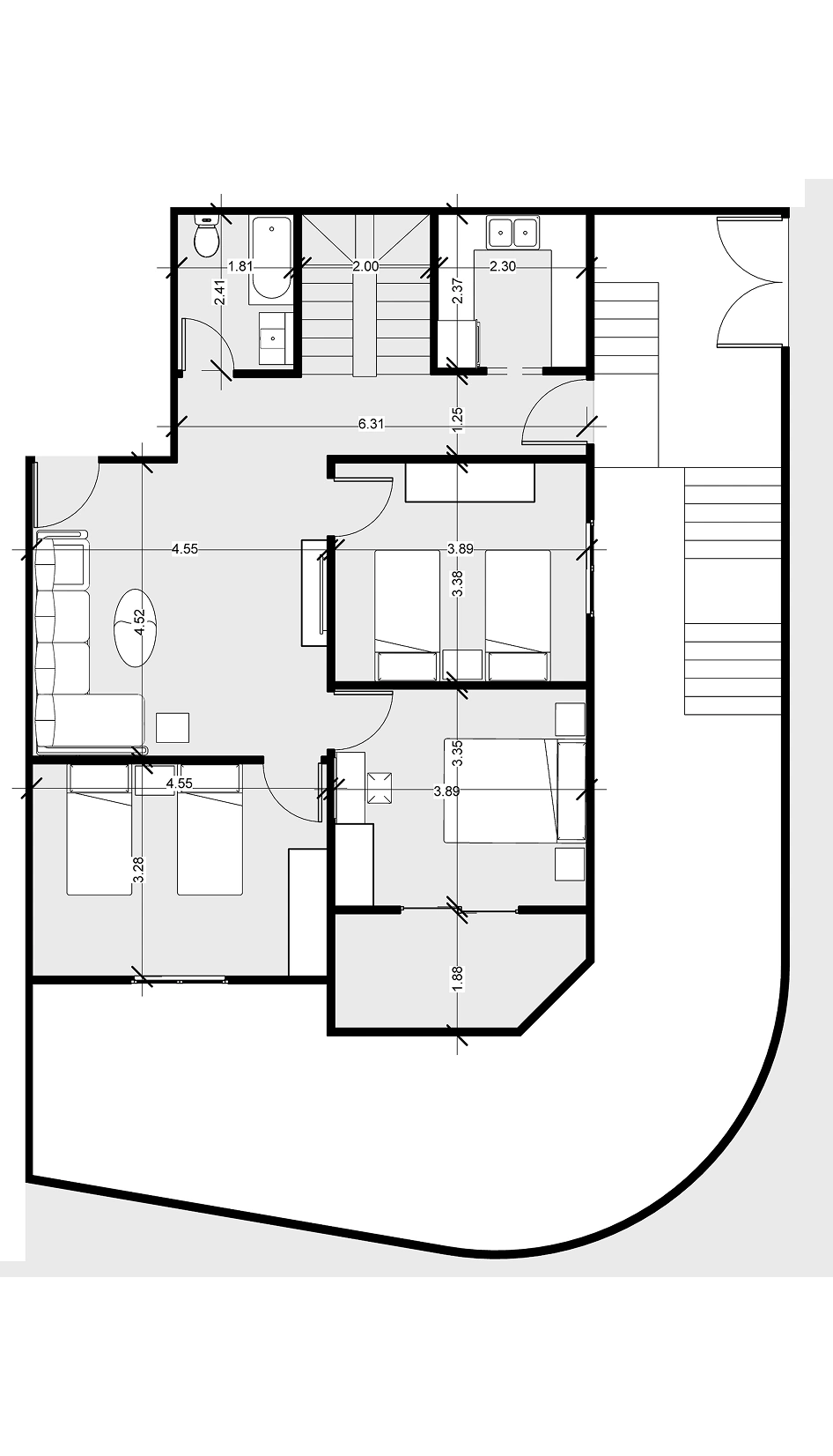 Duplex B Lower